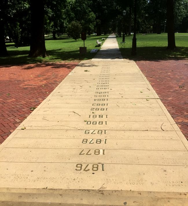 Senior Walk, University of Arkansas