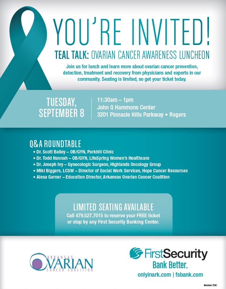 Teal Talk Luncheon NWA