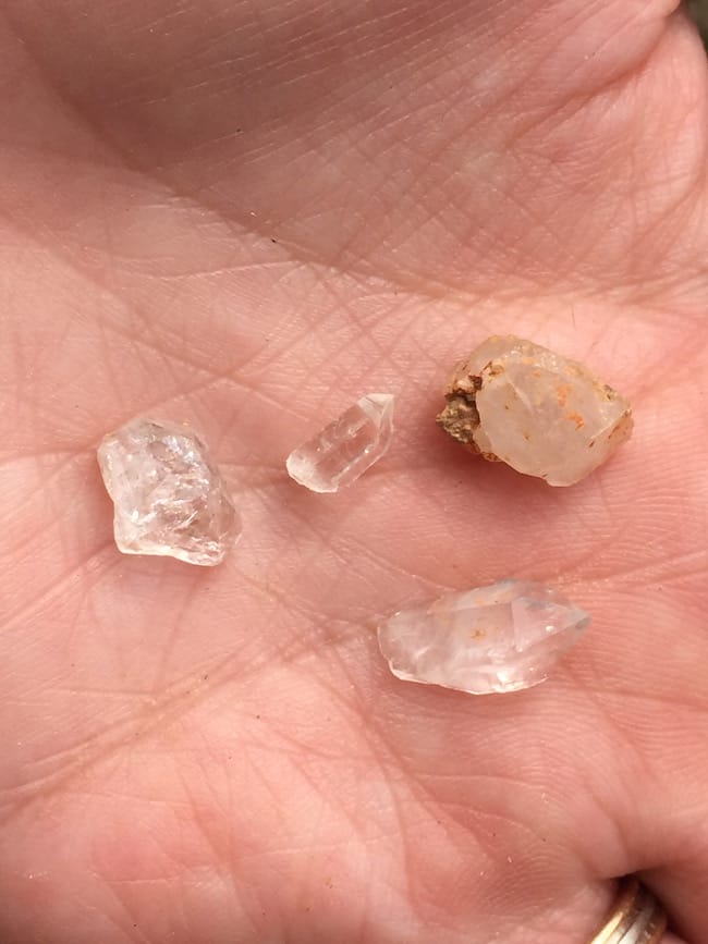 Digging Crystals in Arkansas Only In Arkansas