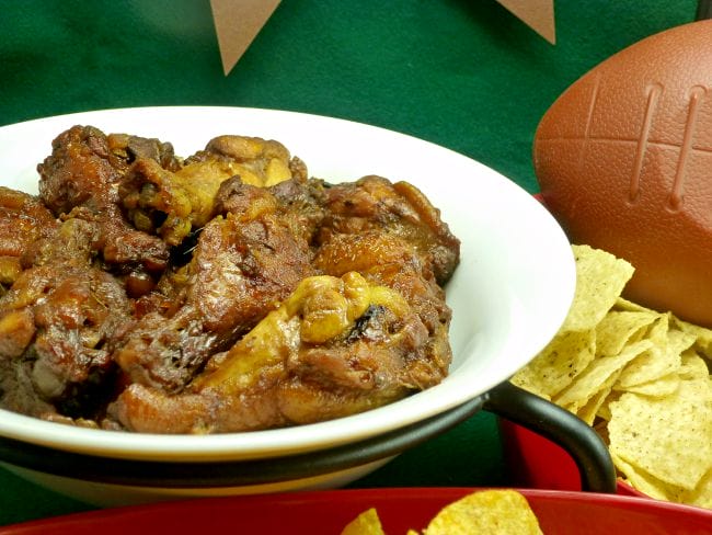 FS OIA Sept tailgating chicken wings spread