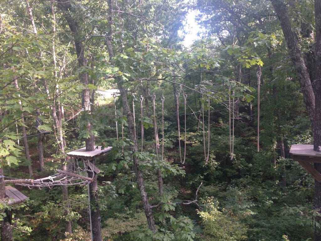 Banner Image Loco Ropes in the Ozark Folk Center