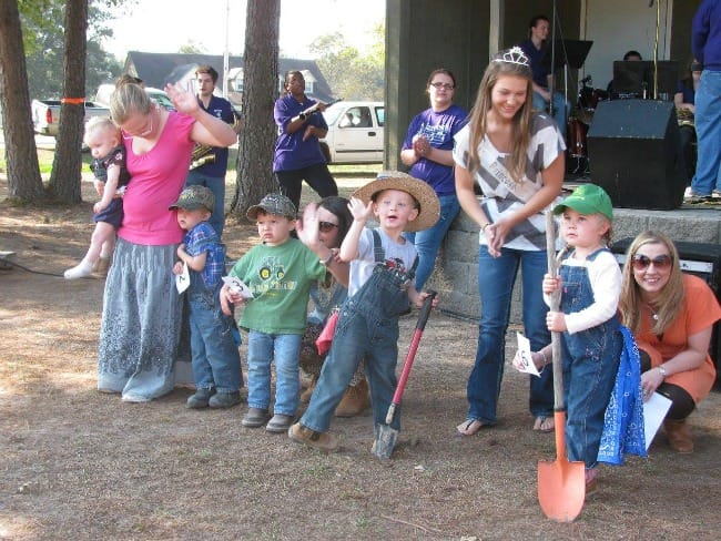 little farmers at Rice Festival