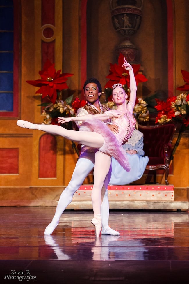 5 Ballet Arkansas Nutcracker Amanda and Tony as Sugar Plum and Cavalier