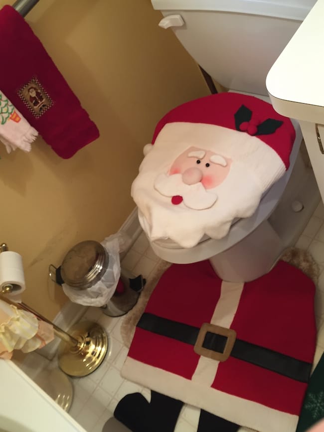 Santa Lady Bathroom