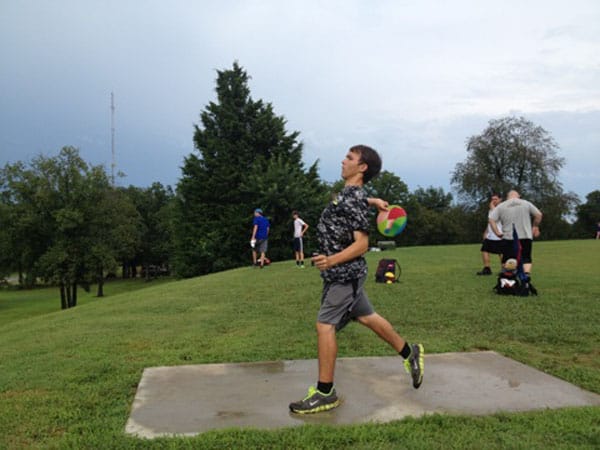 Disc Golf Throw Arkansas