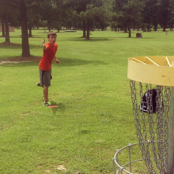 Disc Golf Throw