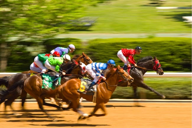 Racing at Oaklawn in Hot Springs AR