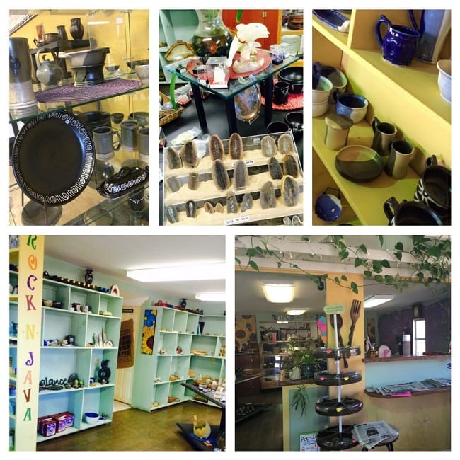 Rock-n-Java Interior Gifts and Morrisette Pottery