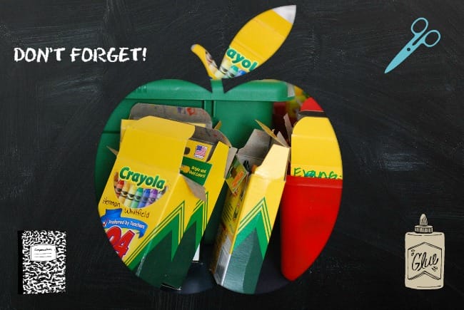 Don't Forget School Supplies