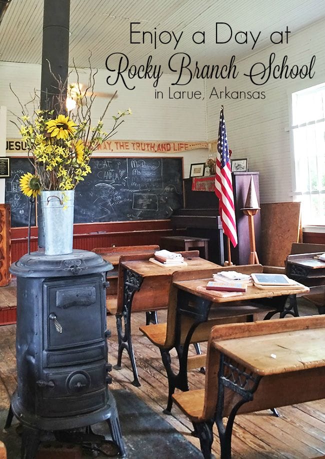 Enjoy a Day at Rocky Branch School in Larue, Arkansas