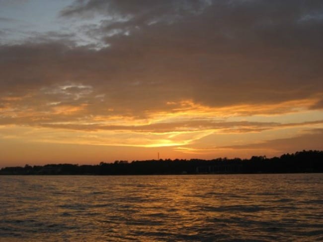 lake-hamilton-sunset