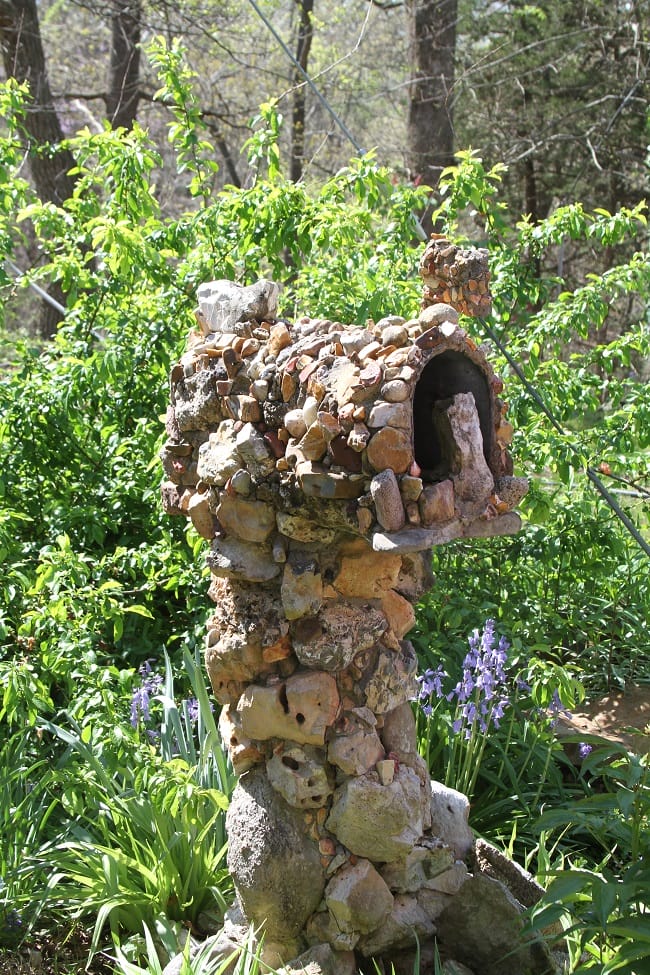 Mailbox at Quigley's Castle