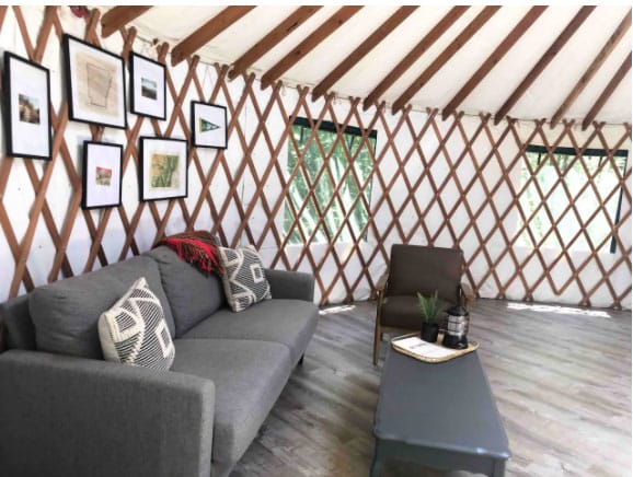 Yurt airbnb