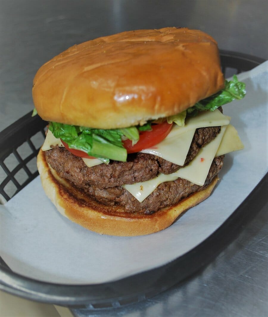 double cheeseburger from lorado grill
