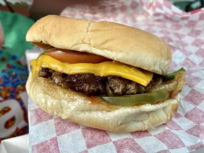 CJ’s Butcher Boy Burgers in Russellville, Arkansas