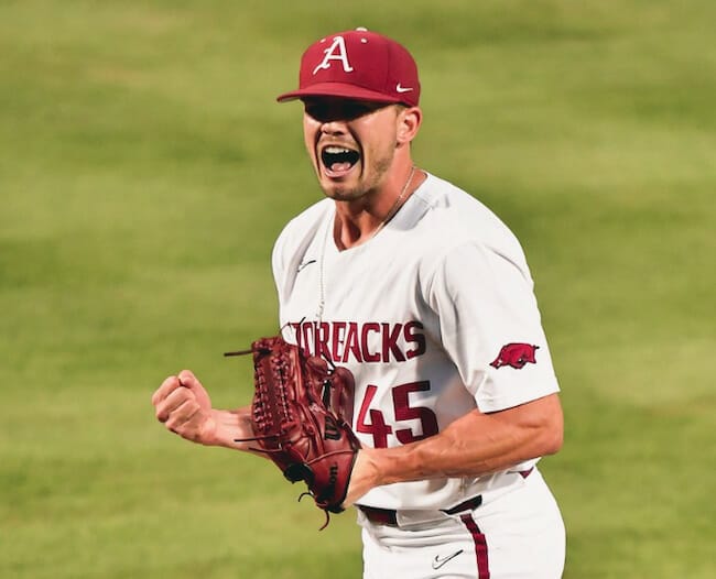 Arkansas Baseball Kevin Kopps