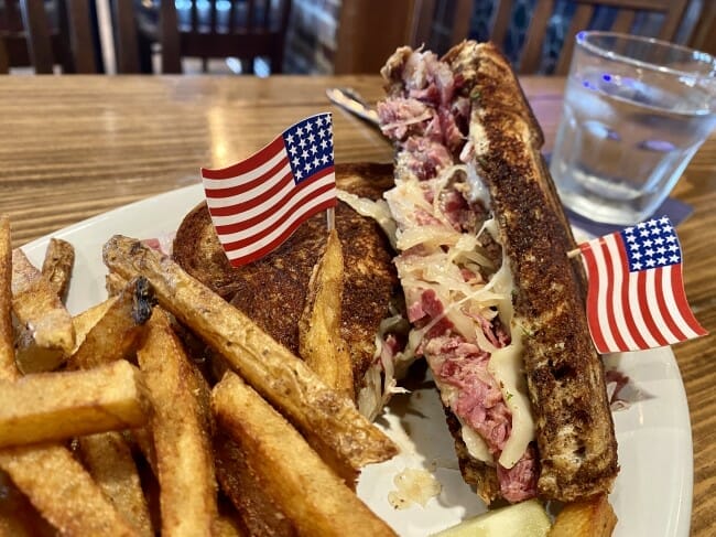 Blue Heaven reuben