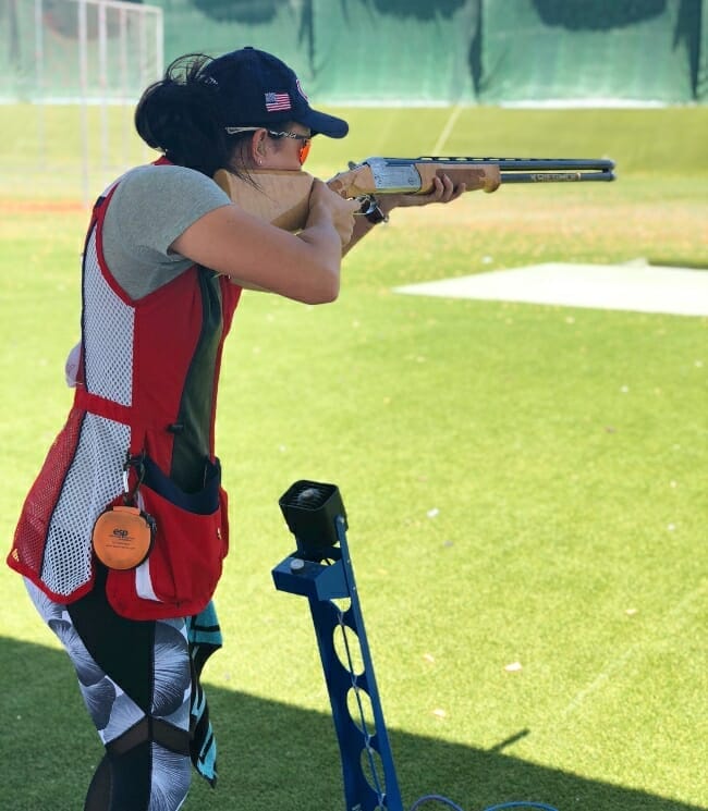 Kayle Browning, Olympic trap shooter from Wooster, Arkansas