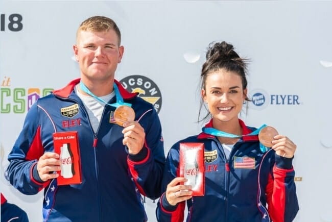 Kayle Browning, Olympic trap shooter from Wooster, Arkansas