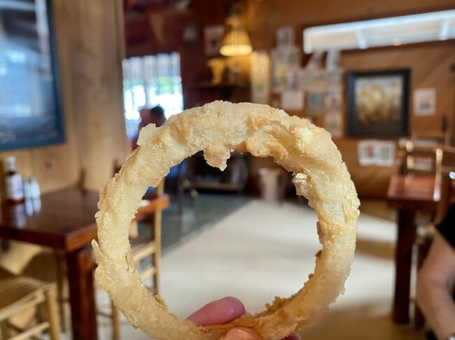 Fisher’s Onion Rings at Seaton’s Scott Place