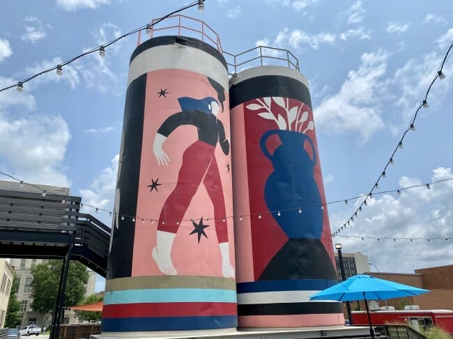 Fort Smith Coffee Co. silos