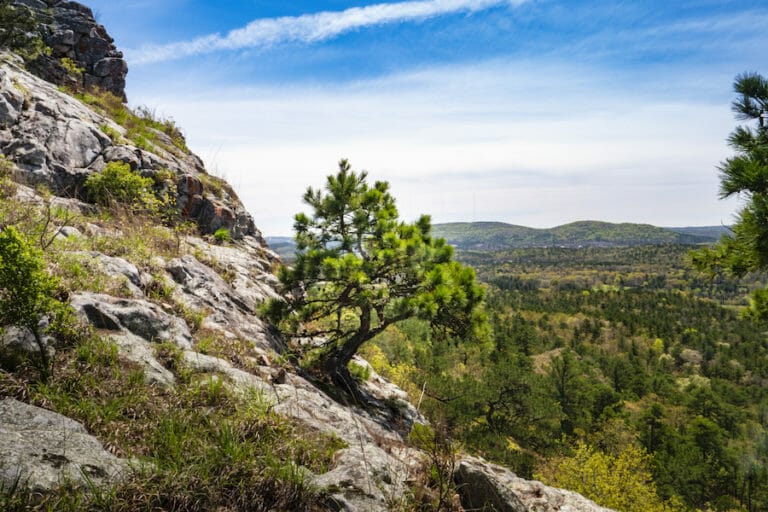 Hiking, Biking and Climbing Rattlesnake Ridge Only In Arkansas