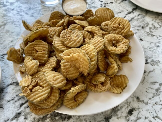 Hilda's Home Cooking in Heber Springs - friend pickles