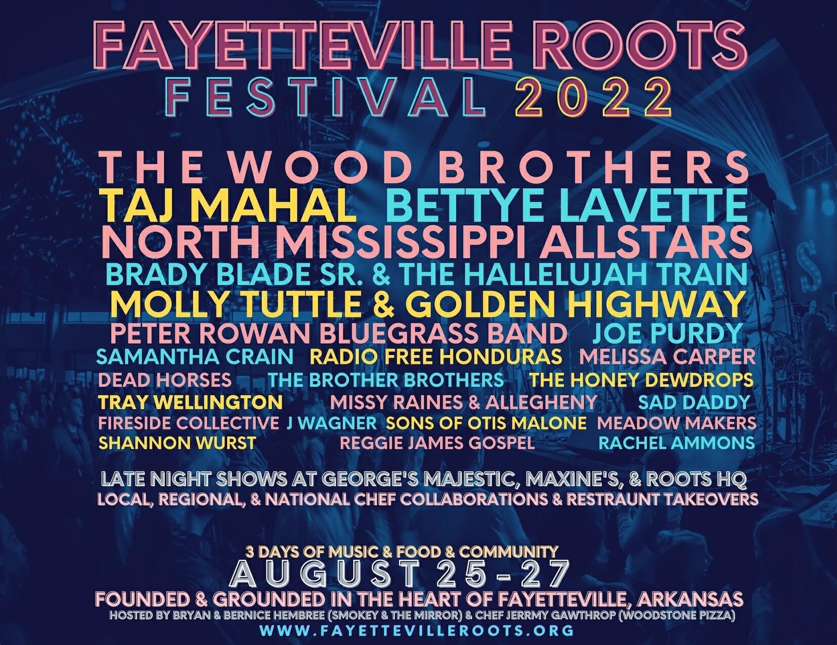Fayetteville Roots Festival 2022 lineup - Only In Arkansas
