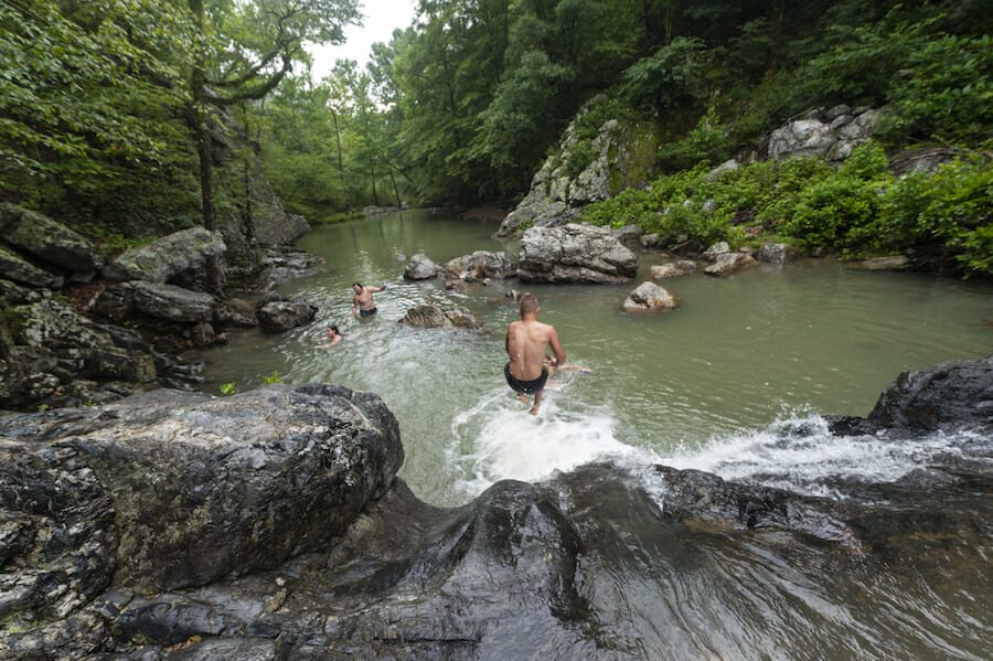 Arkansas Swimming Holes - Little Missouri Falls