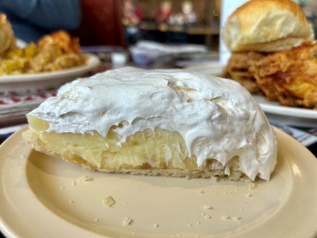 Coconut Pie at Holly’s Country Cookin’