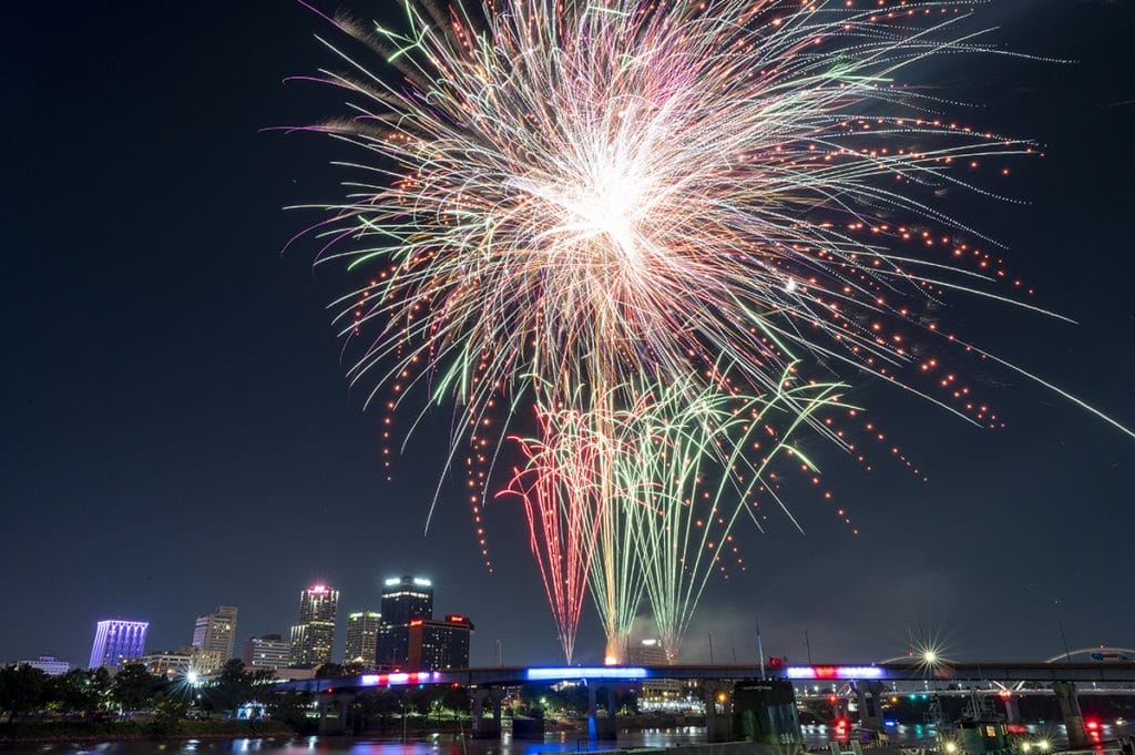 Arkansas 4th of July Fireworks 2025