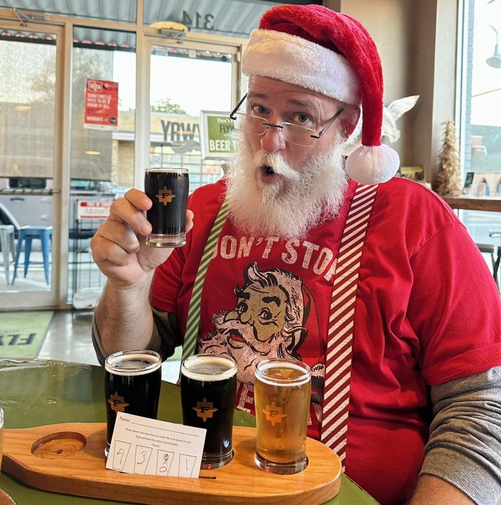 holiday spirits at Flyway Brewing in Little Rock